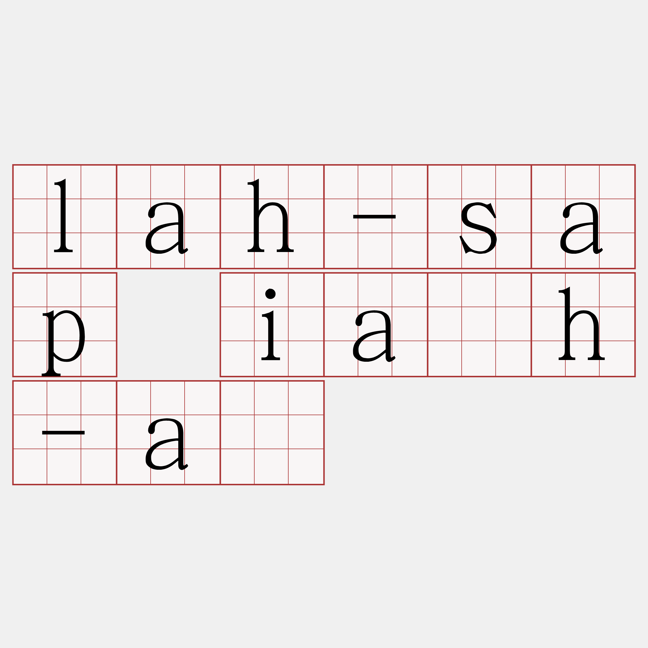 lah-sap ia̍h-á